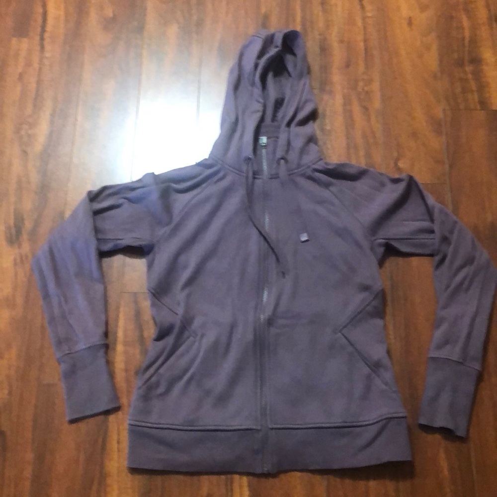 ATHLETA triumph hooded sweatshirt zip up